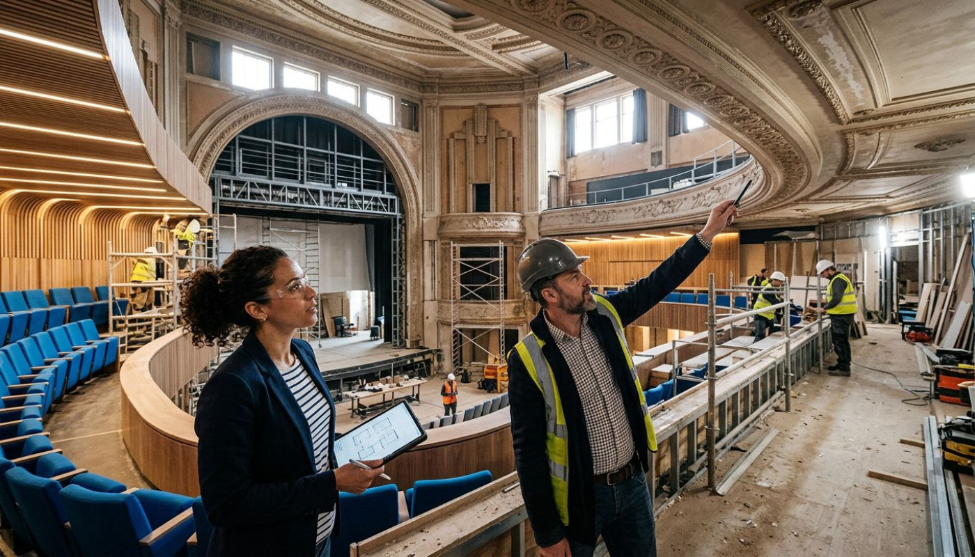 Comment les tendances architecturales influencent-elles la rénovation des cinémas ?